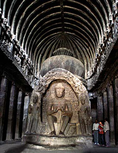 Ellora: Buddhist cave