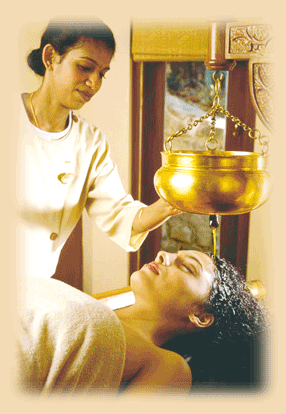 Shirodhara, Ayurveda