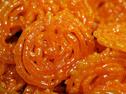 Jalebi, Indische Sssigkeiten