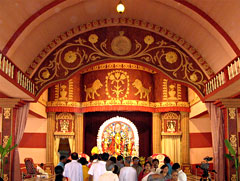 Kolkata: Belur math, Durga puja
