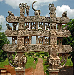 Sanchi: Northen gate way