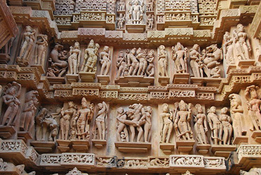 Tmeple wall Khajuraho