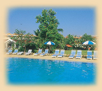 Strand in der Nähe von Hotel Majorda Beach Resort, Goa