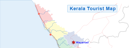 Kerala Map, Kerala Tourist Map