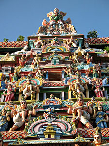 Gopuram (Tower) of Chidambaram Temple, TamilNadu