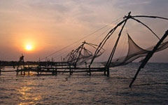 Cochin: Chinesische Fischernetze