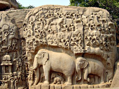 Mahabalipuram: Arjunas penance