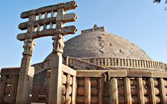 Sanchi: Stupa